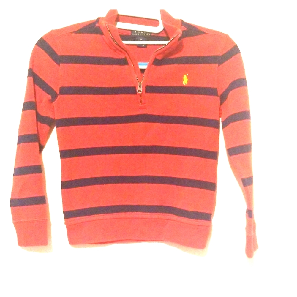 Boys Raulph Lauren Polo Zip Sweater